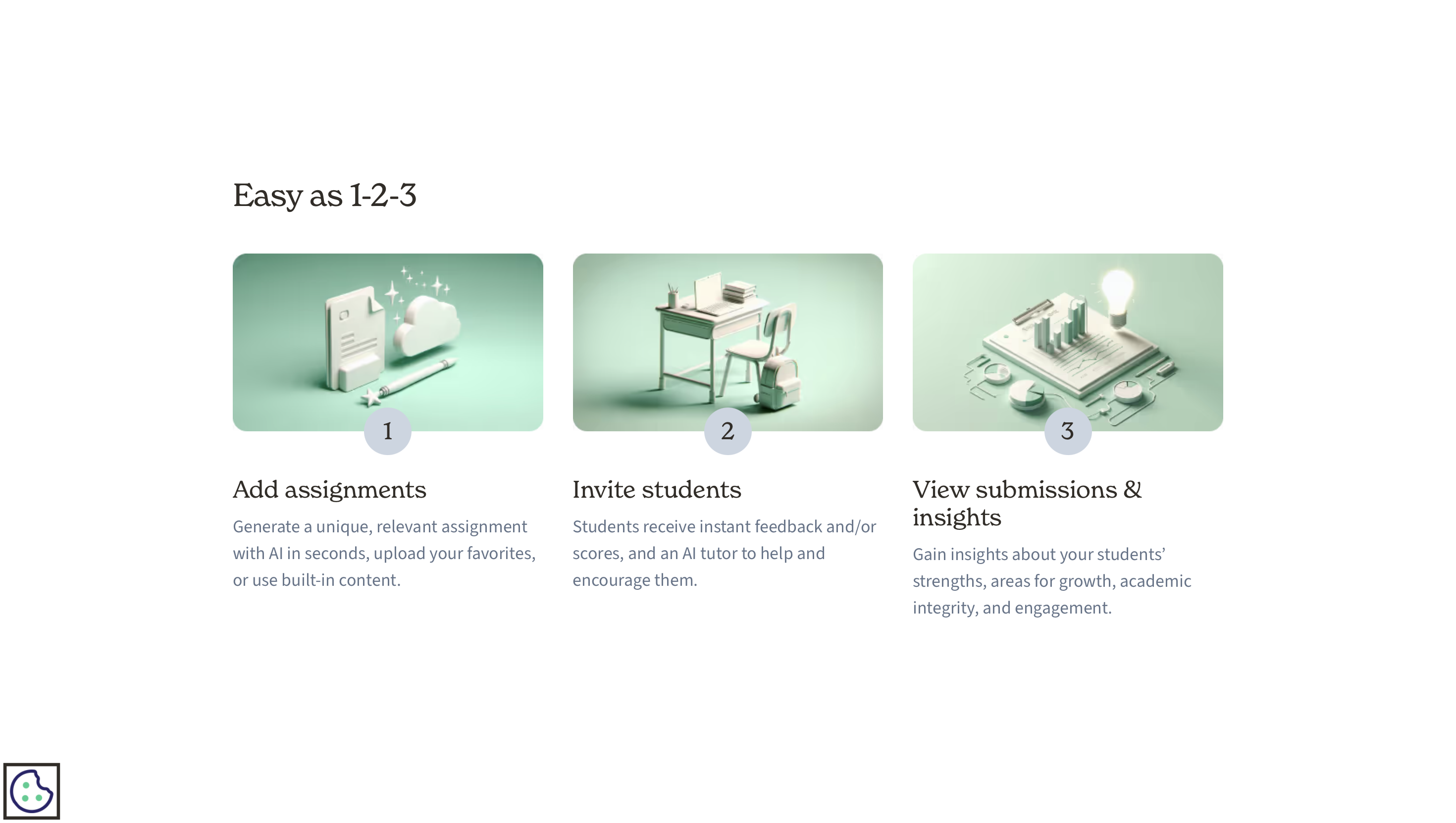 Class Companion AI grading and feedback workflow — how teachers create assignments and students receive instant AI feedback