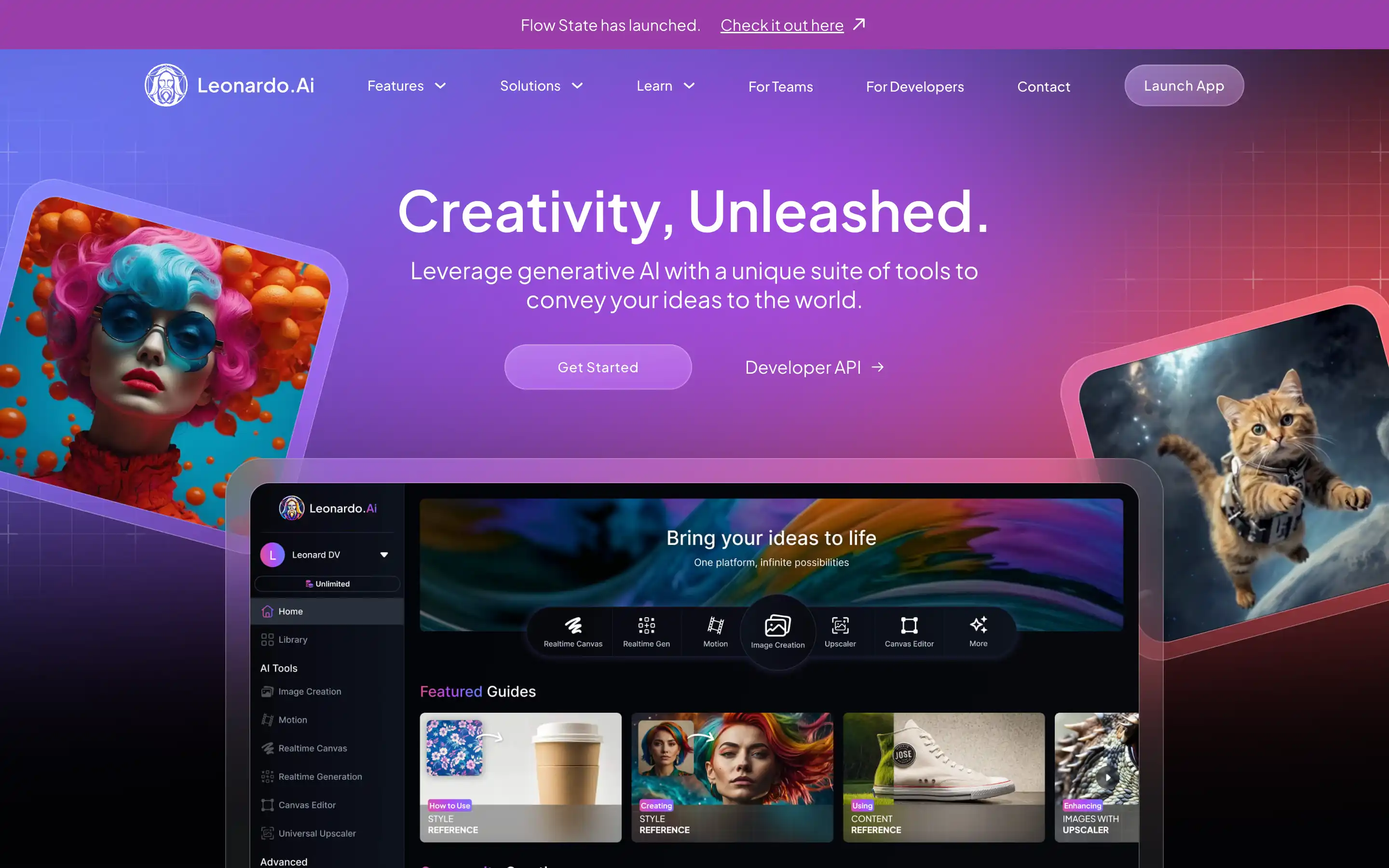 Leonardo AI screenshot placeholder