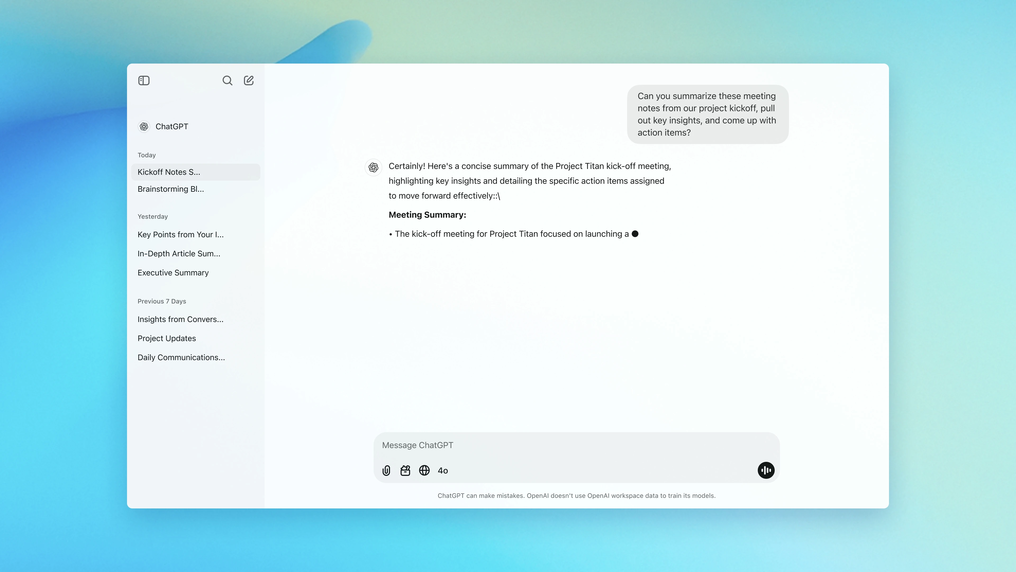 ChatGPT screenshot placeholder